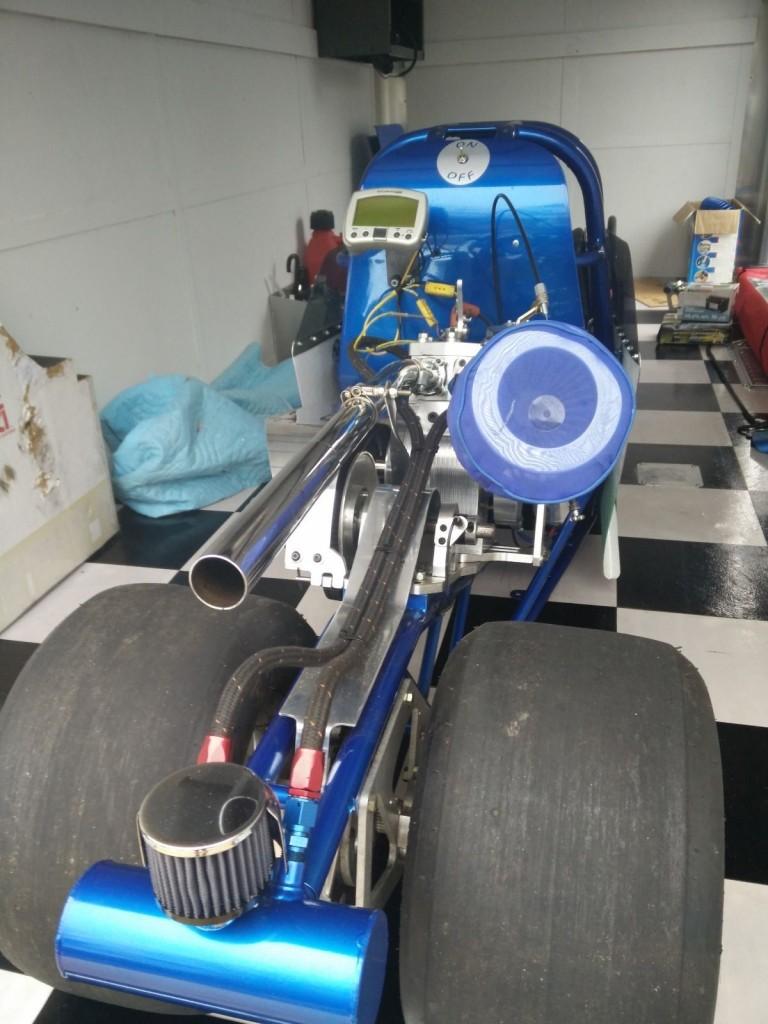 2007 Halfscale Jr. Dragster with Trailer in mint Condition race ready