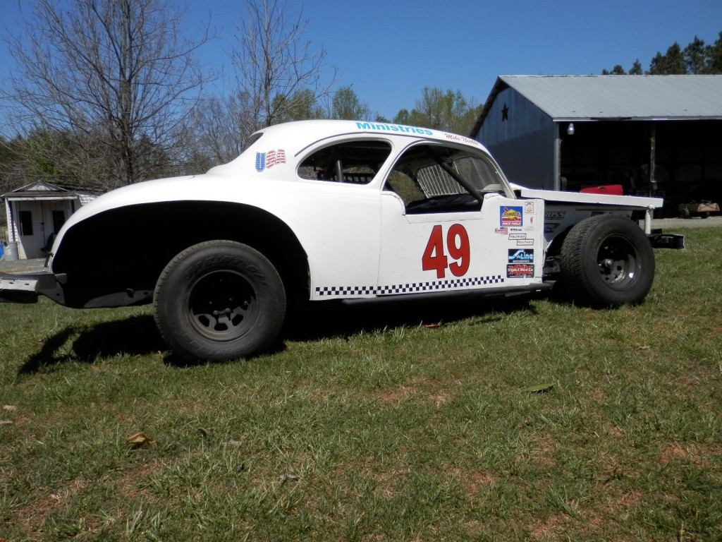 1941 Chrysler Coupe on a 1975 Monte Carlo Vintage Race Car