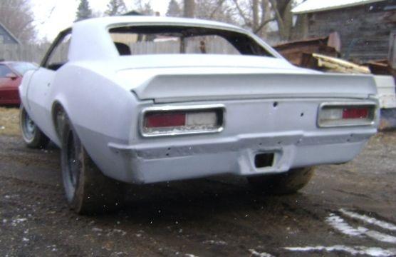 1967 Camaro Firebird Race Car Project