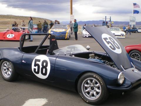 ELVA Courier MK 4T Vintage Race Car IRS MGB 1800 Powered Chassis # E1185 for sale