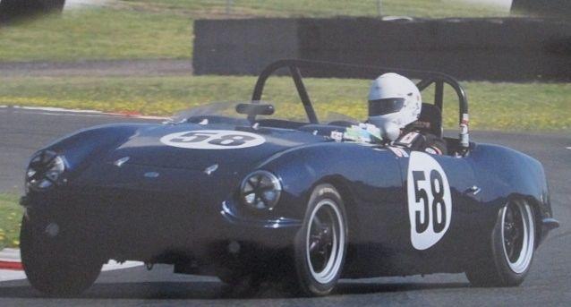ELVA Courier MK 4T Vintage Race Car IRS MGB 1800 Powered Chassis # E1185