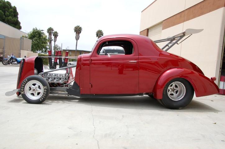 1936 Studebaker Dictator Coupe Drag Car