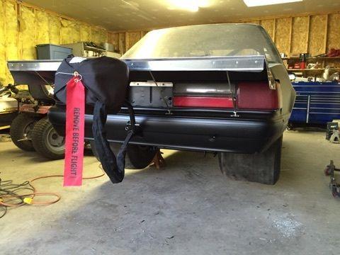 1989 Ford Mustang Notchback Drag Car Twin Turbo SBF 7.50 Cert.