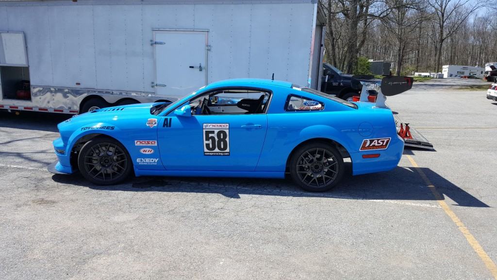 Ford Mustang FR500S Factory Built Race Car