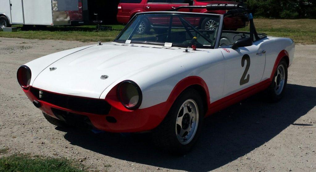 1973 Fiat 124 Spider Vintage race car Ready to race