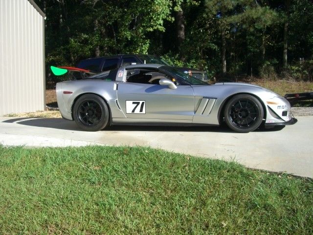 2006 Corvette C6 Silver Racecar GT 2,3