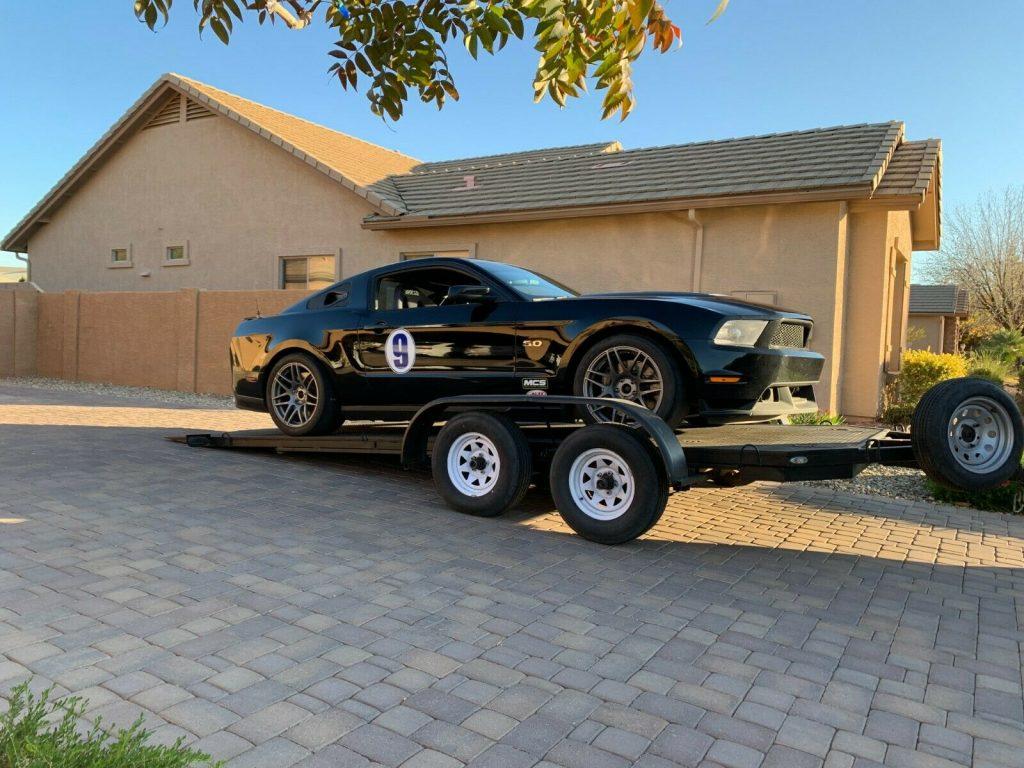 2011 Ford Mustang GT Track Car and Trailer