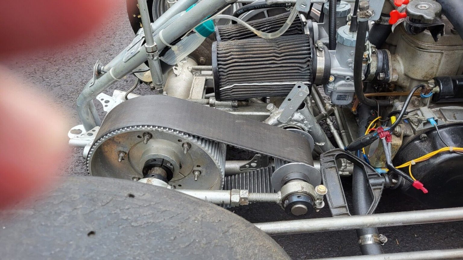 RED Devil RACE CAR And Custom Trailer, Complete Package for sale