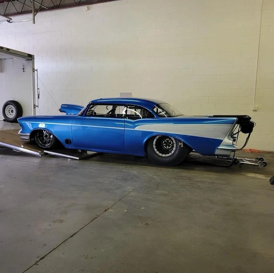 GPS Race Car 57 Bel Air