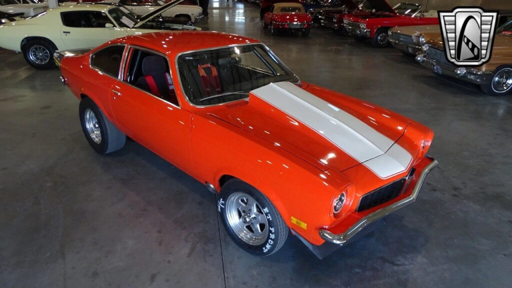 Orange 1973 Chevrolet Vega Twin Turbo Built 6.0 Liter LS 400