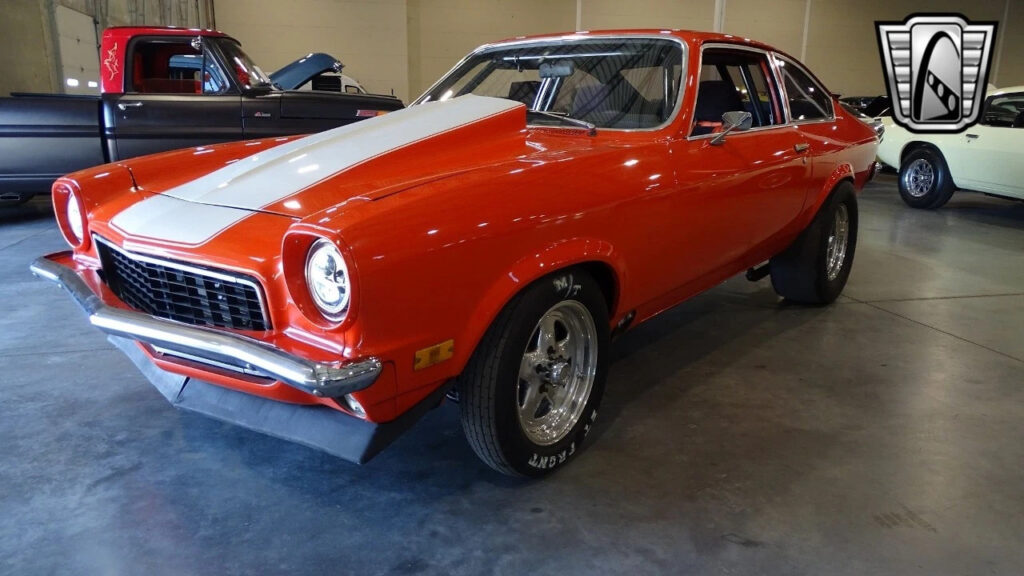 Orange 1973 Chevrolet Vega Twin Turbo Built 6.0 Liter LS 400