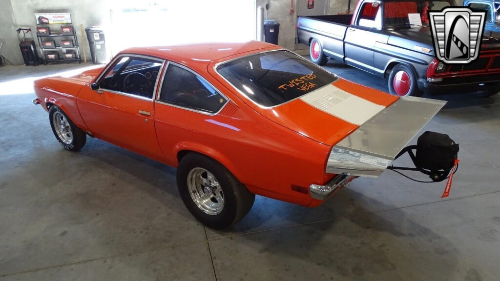 Orange 1973 Chevrolet Vega Twin Turbo Built 6.0 Liter LS 400