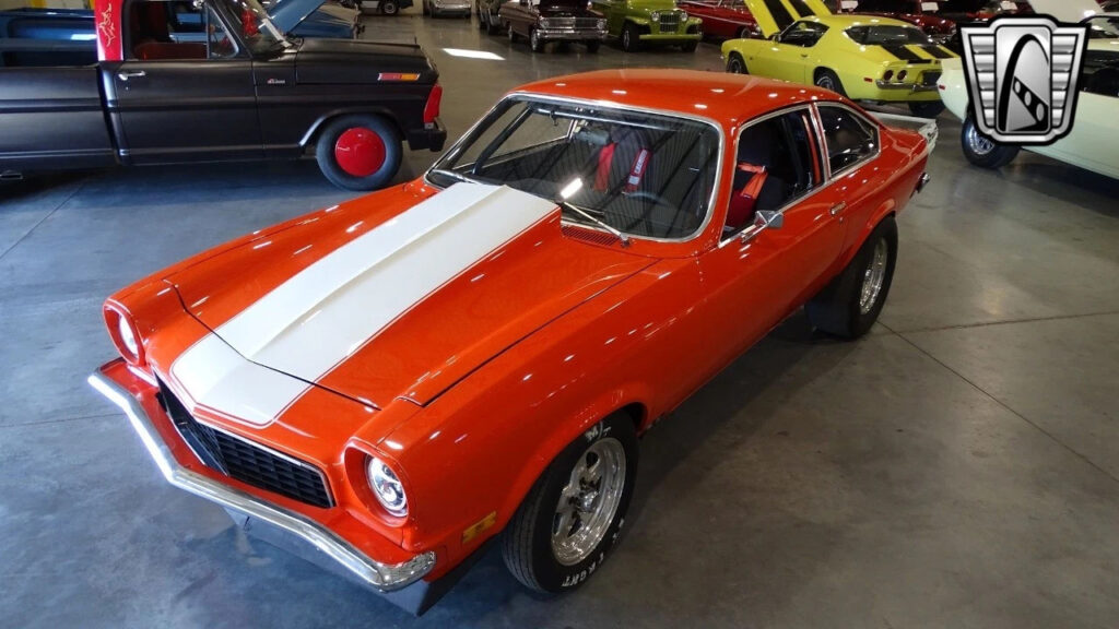 Orange 1973 Chevrolet Vega Twin Turbo Built 6.0 Liter LS 400