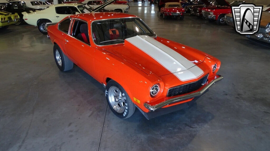 Orange 1973 Chevrolet Vega Twin Turbo Built 6.0 Liter LS 400