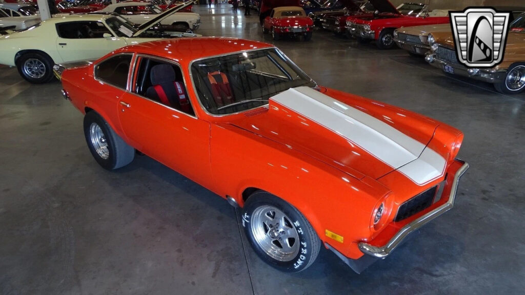Orange 1973 Chevrolet Vega Twin Turbo Built 6.0 Liter LS 400